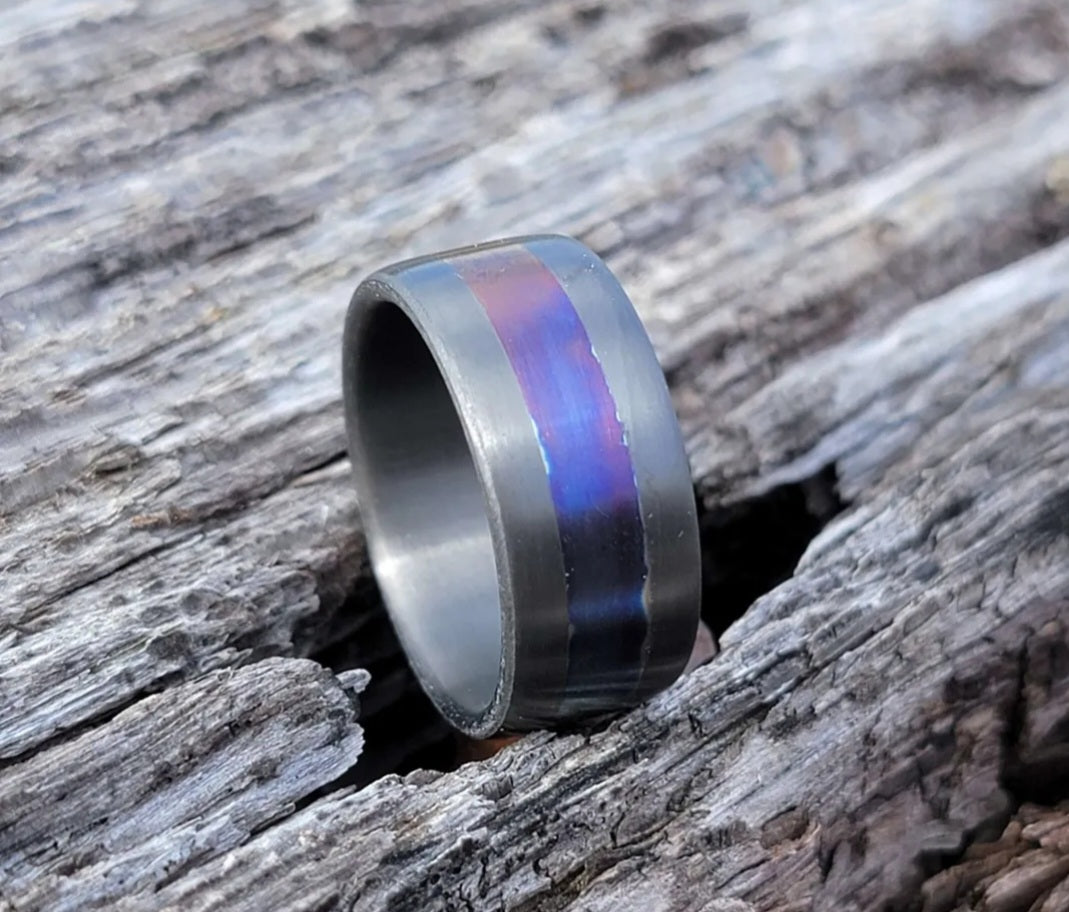 Titanium and Zirconium anodized titanium